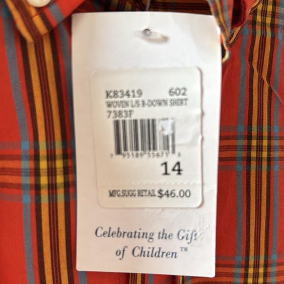 Kitestrings boys shirt size 14 new NWT - Picture 4 of 4